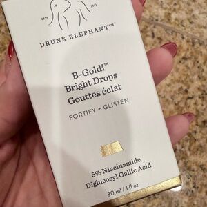Drunk Elephant Gold and White Brightening Drops
